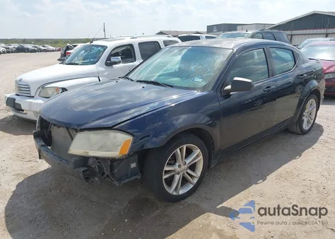 2012 Dodge Avenger Se V6 from USA, damaged, VIN 1C3CDZAG0CN312185